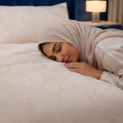 ⁦مفرش سرير بريميوم فاخر 10 قطع – مايكروفايبر ناعم بتصميم ملكي راقي⁩ - الصورة ⁦5⁩