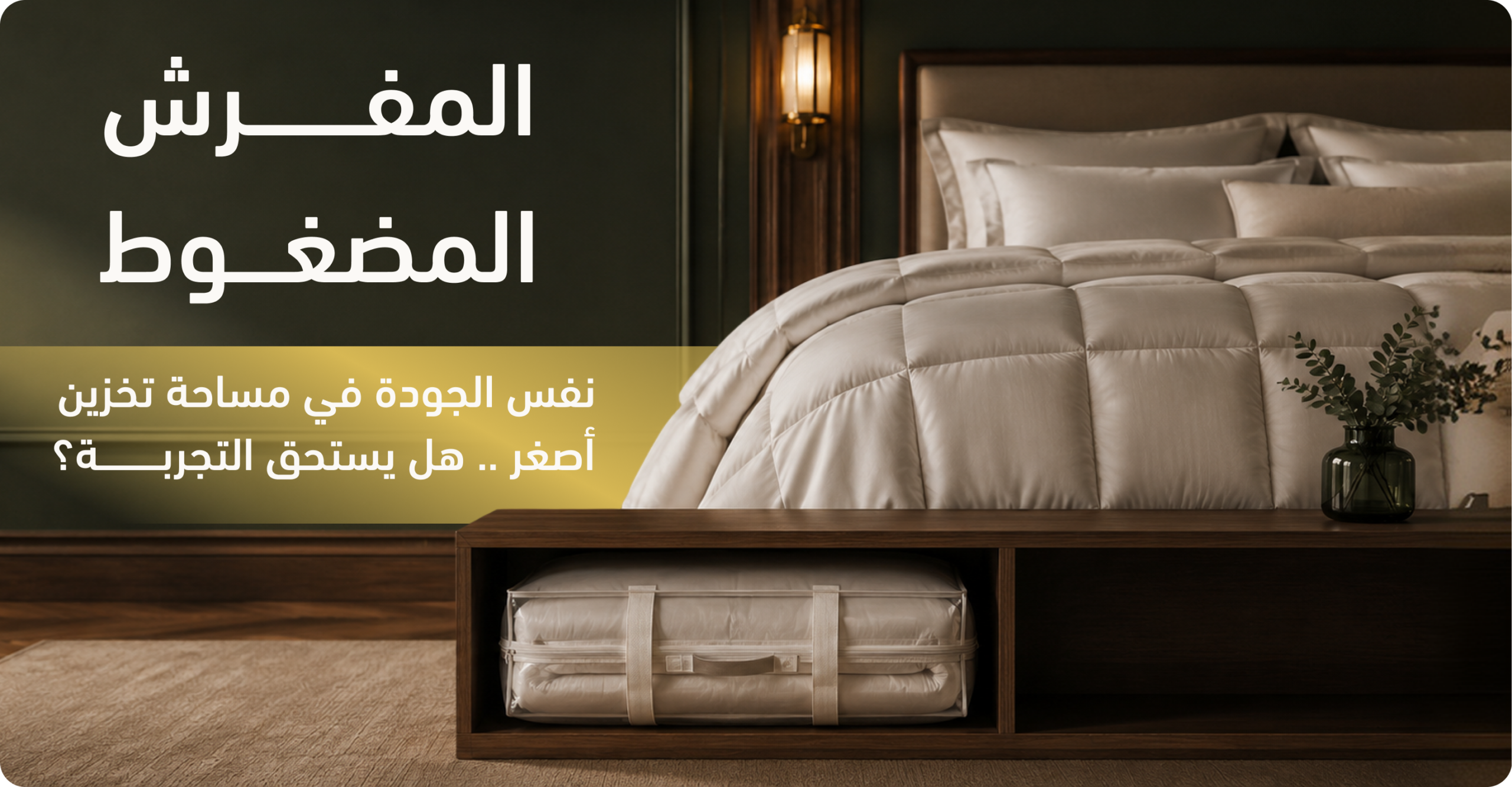مفرش مضغوط